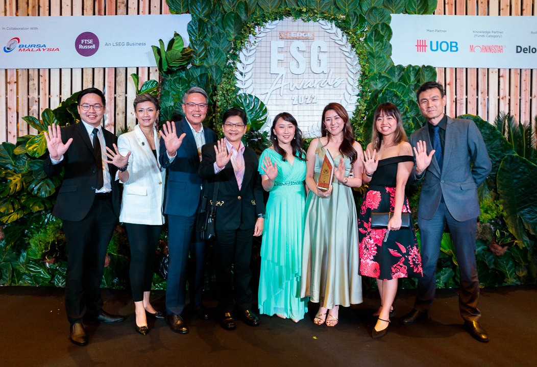 The Edge ESG Award – Gold for the Healthcare Sector in Equities Category